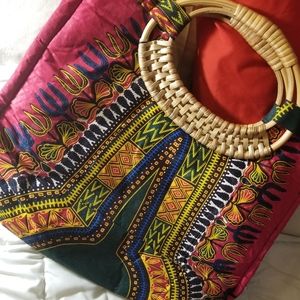 African large handbag